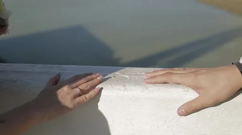 Convergence hands, close up Stock Footage 58772763