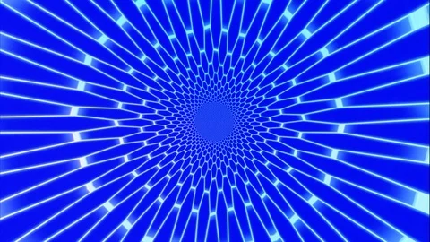 Convergent concentric grids animation. Stock Footage 114305200