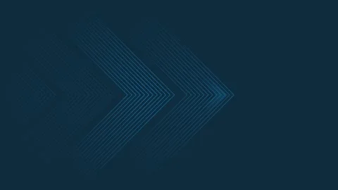 Converging blue arrows creating a dynamic movement Stock Footage 312734832