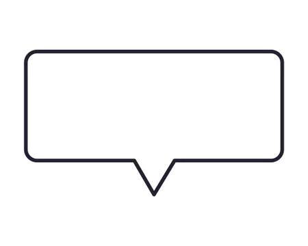 Conversation bubble icon Stock Illustration