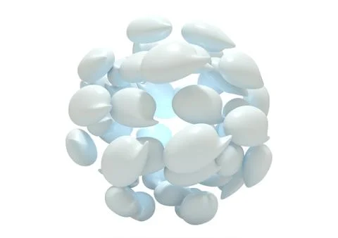 Conversation bubble Stock Illustration