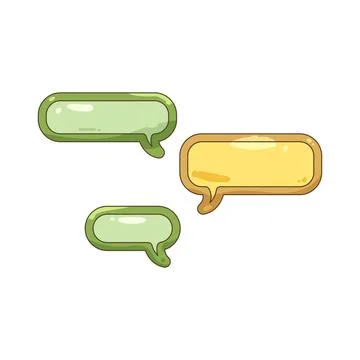 Conversation bubble Stock Illustration