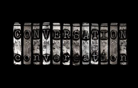 Conversation concept Stock Photos