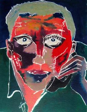 The Conversation Stock Illustration