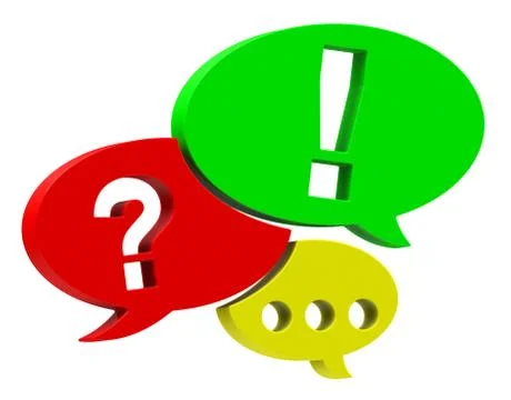 The conversation Stock Illustration