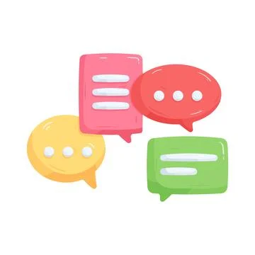 Conversation Stock Illustration