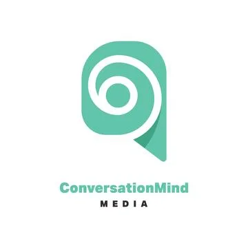 Conversation Mind Logo Stock Illustration