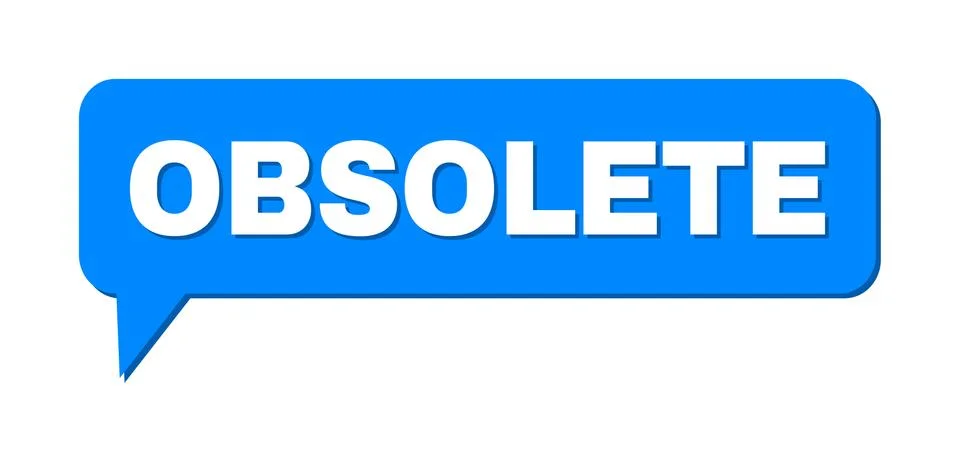 Conversation OBSOLETE Colored Cloud Message 스톡 일러스트