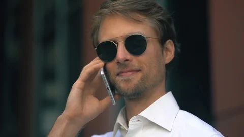 Conversation On The Smartphone Stock Footage 126128127