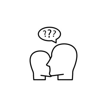Conversation talking icon. Element of artificial intelligence icon for mobile イラスト素材
