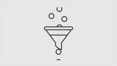 Conversion line animation Stock Footage 292769635