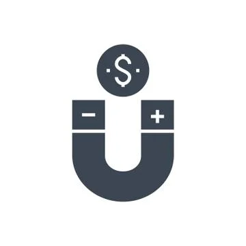 Conversion Optimization Vector Glyph Icon Stock Illustration