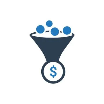 Conversion Rate Icon Stock Illustration