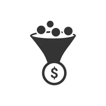 Conversion Rate Icon 스톡 일러스트