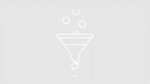 Conversion white line animation Stock Footage 293768226