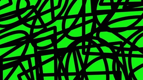 Convert from green background to black background Stock Footage 106964498