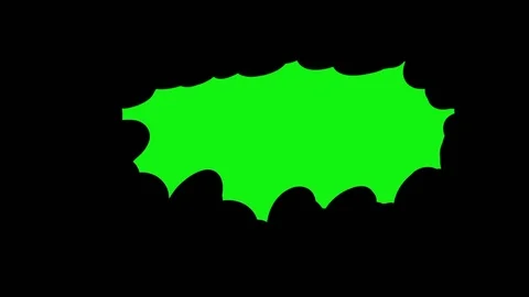 Convert from green background to black background Stock Footage 106965422