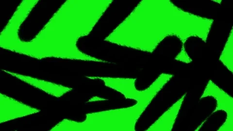 Convert from green background to black background Stock Footage 106965452