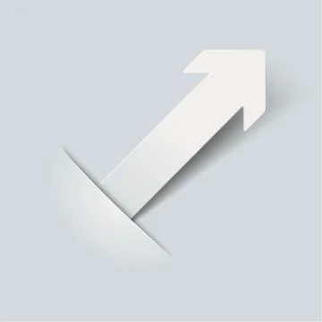 Convert growth arrow Stock Illustration