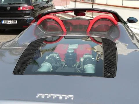 Convertible Ferrari Stock Photos