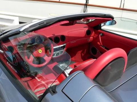 Convertible Ferrari Stock Photos