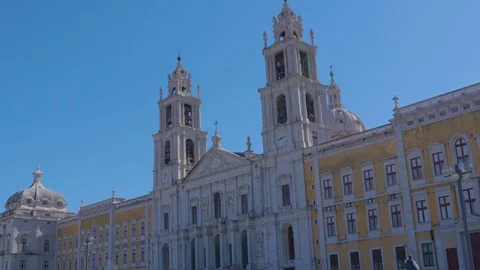 Convet Of Mafra Stock Footage 90900842