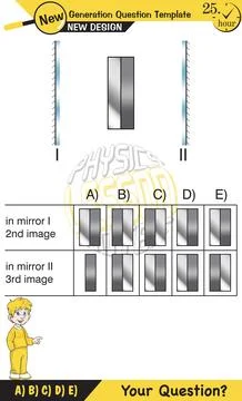 Convex and Concave Lenses Stock Illustration