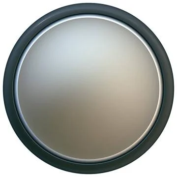 Convex button circle with clipping path Convex button circle with clipping... Stockfoto's