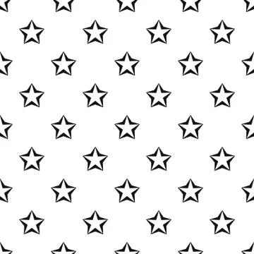 Convex five pointed celestial star pattern Stockillustratie