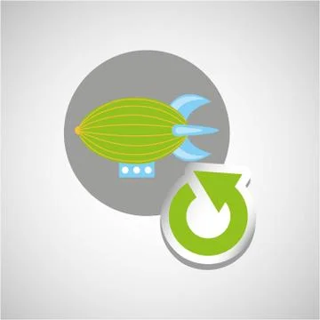 Conveyance drawn design Stock Illustration