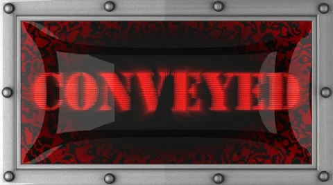 Conveyed on led Видео 8693044