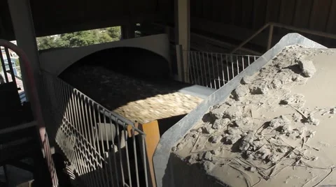 Conveyor Belt Stock Footage 40290571