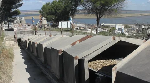 Conveyor Belt Stock Footage 40290693