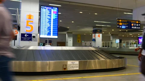 Conveyor belt Stock Footage 244915860