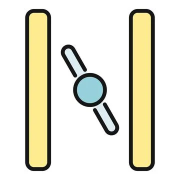 Conveyor belt system production line process icon 스톡 일러스트