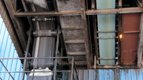 Conveyor belts Stock Footage 40527570