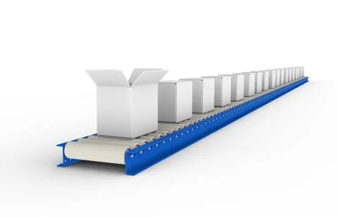 Conveyor Illustrazione stock