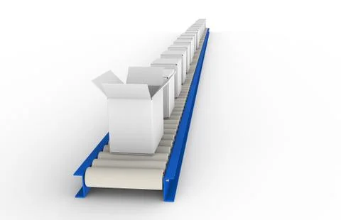 Conveyor Illustrazione stock