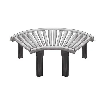 Conveyor Illustration 库存插图