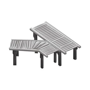 Conveyor Illustration 库存插图