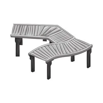 Conveyor Illustration 库存插图