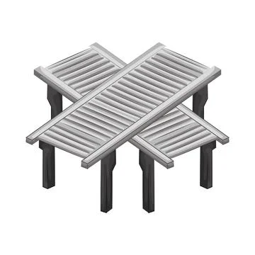 Conveyor Illustration 库存插图