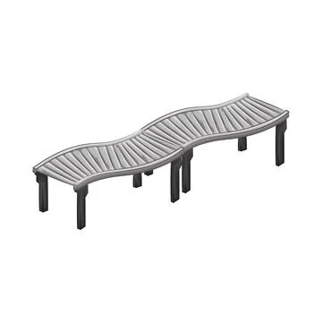 Conveyor Illustration 库存插图