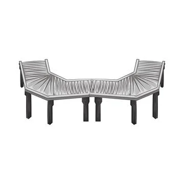 Conveyor Illustration 스톡 일러스트