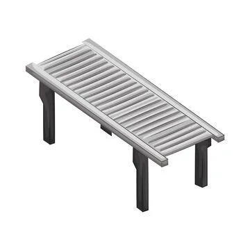 Conveyor Illustration 库存插图