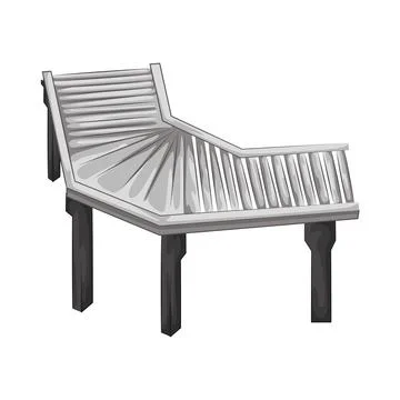 Conveyor Illustration 库存插图