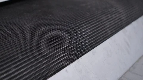 Conveyor line of industrial machine in workshop. Stock Footage 122808734