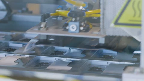 The conveyor in the production, the work of packaging technology Видео 97877664