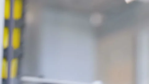 The conveyor in the production, the work of packaging technology Stock Footage 97880329