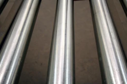 Conveyor rollers Stock Photos